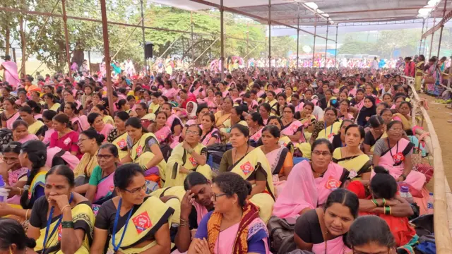  अंगणवाडी सेविकांचे आंदोलन