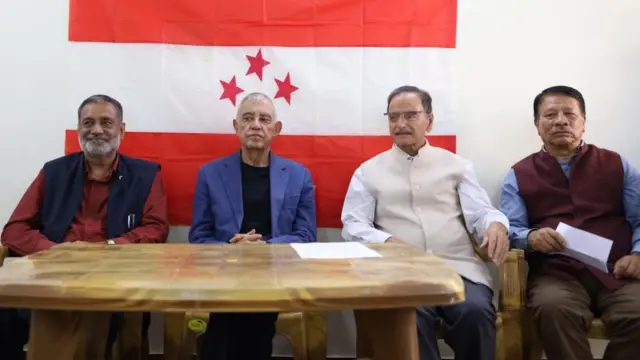 नेपाली कांग्रेसको असन्तुष्ट खेमाका नेताहरू