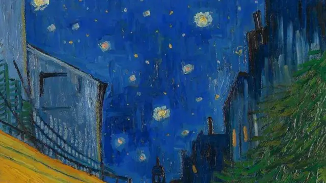 Вінсент ван Гог. "Нічна тераса кафе" (Café Terrace at Night). Вересень 1888 року.