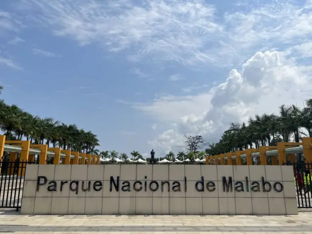 Un parc à Malabo, en Guinée Equatoriale