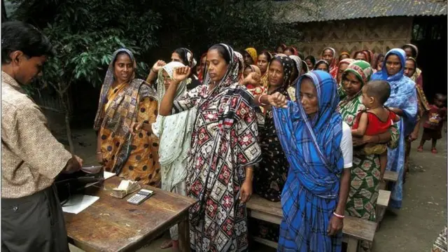 বাংলাদেশে গ্রামীণ ব্যাংকের মাধ্যমে ক্ষুদ্রঋণ ব্যবস্থা চালু করেন মুহাম্মদ ইউনূস