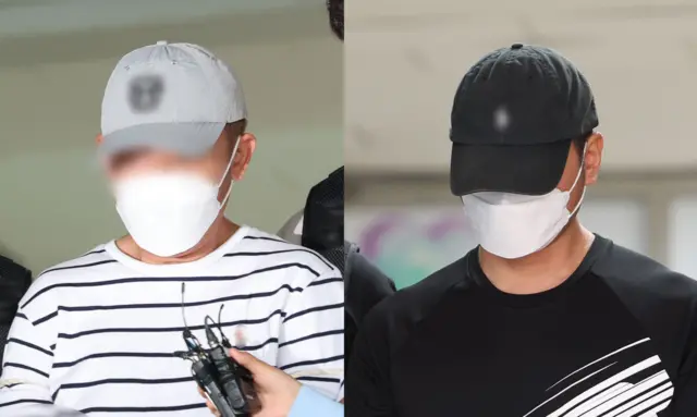 18일 오전 경기 수원시 영통구 수원영통경찰서에서 'KT 소액결제 사건' 피의자인 중국 교포 A 씨가 구속 전 피의자 심문(영장실질심사)를 받기 위해 나오고 있다.