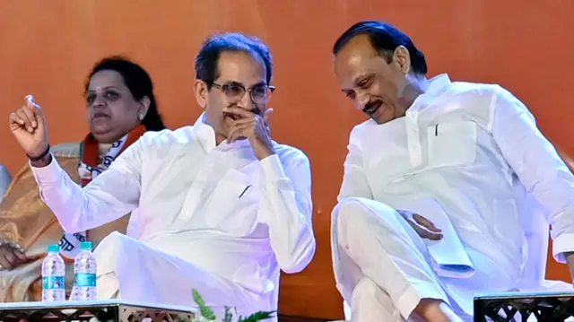 उद्धव ठाकरे अजित पवार