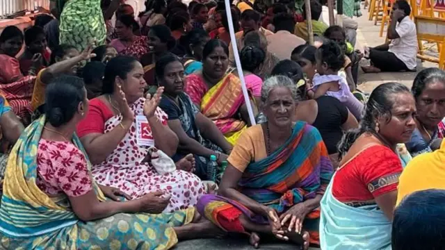 தூய்மை பணியாளர்கள் போராட்டம்