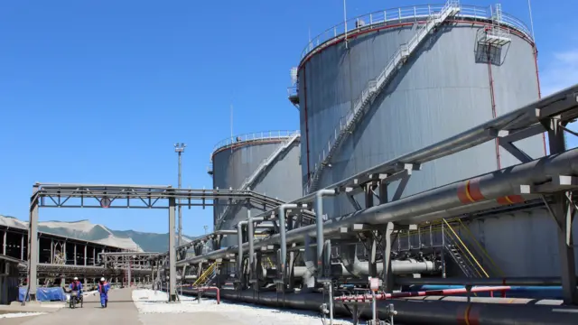 Через нафтовий термінал у Новоросійську на експорт постачається близько 80% казахської нафти