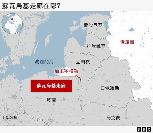 蘇瓦烏基走廊位置