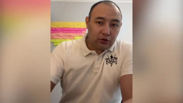 Москвадагы дагы бир кыргызстандык мигрант Кубанычбек Калиев. 