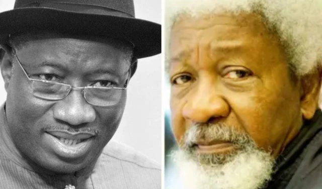 Goodluck Jonathan na Wole Soyinka