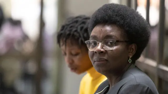 Victoire Inabire asaba kwemererwa kuburanirwa n'umunyamategeko wo muri Kenya (Victoire Ingabire imbere y'Urukiko Rukuru tariki 13/03/2024)