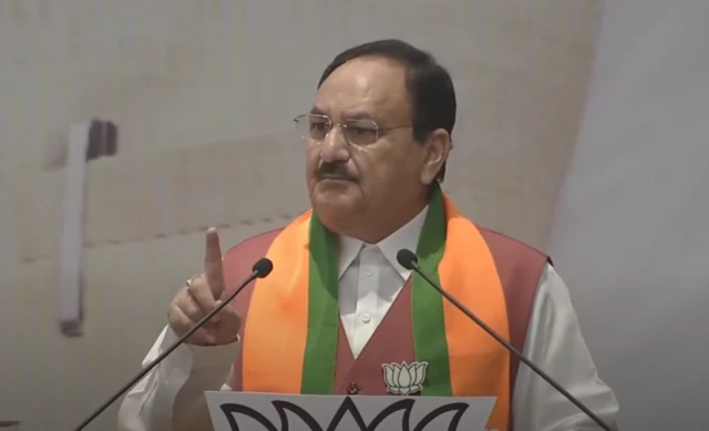 बीजेपी अध्यक्ष जेपी नड्डा 
