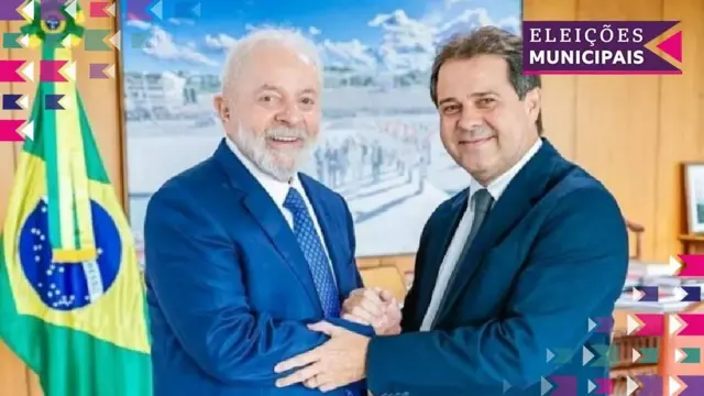 Lula e o candidato a prefeitocomo a bet365 acompanha os jogosFortaleza, Evandro Leitão