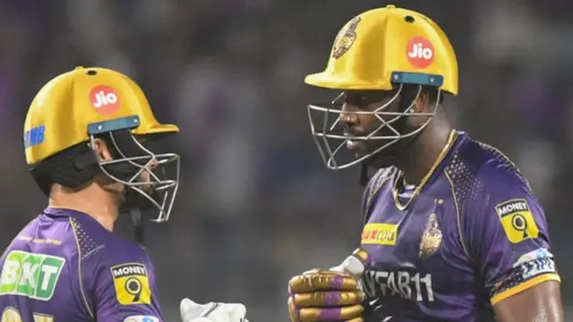 રિંકુ સિંહ અને આંદ્રે રસેલ