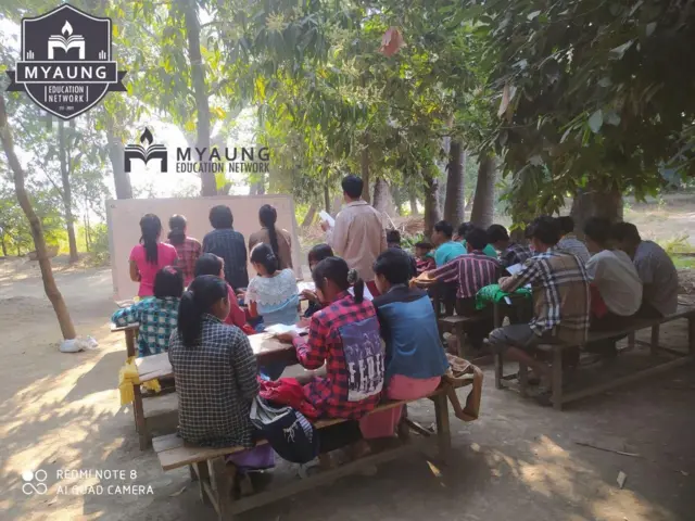 မြောင်မြို့နယ်က ကြားကာလစာသင်ကျောင်း