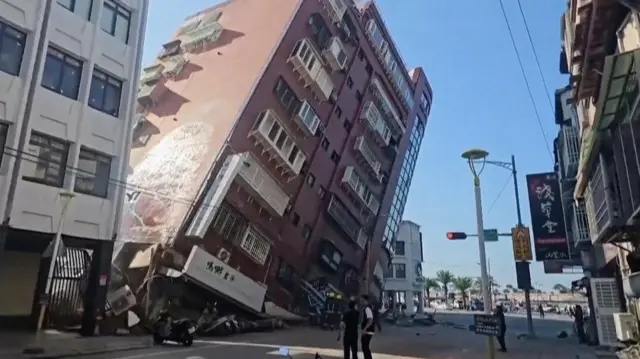 తైపీలో భూకంపం 