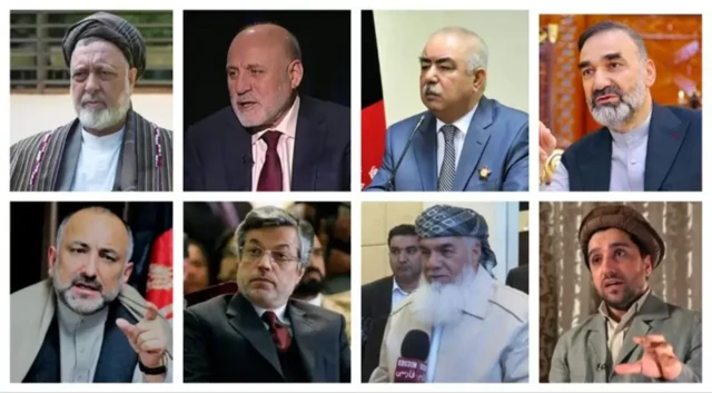 تعدادی از رهبران سیاسی مخالف حکومت طالبان