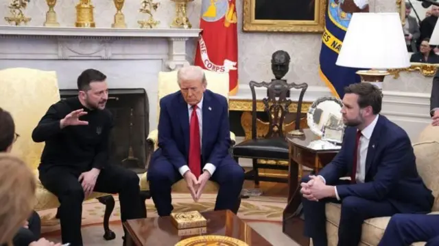 শুক্রবার ওভাল অফিসে ডোনাল্ড ট্রাম্প ও জেডি ভ্যান্সের সাথে বাদানুবাদ হয়েছে ভলোদিমির জেলেনস্কির।