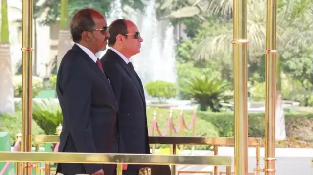 Madaxweyne Xasan Shekh iyo Madaxweyne Al-Sisi