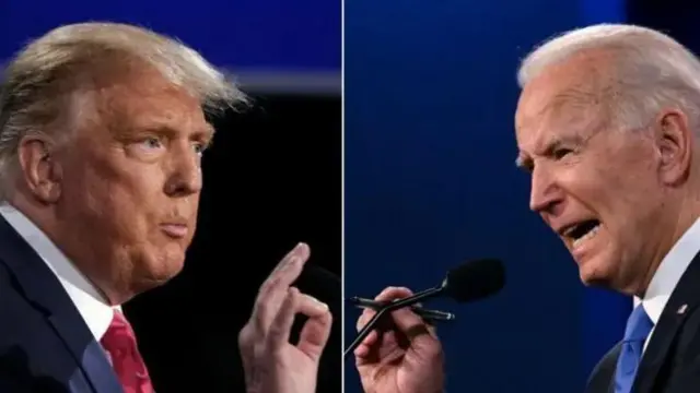 ডোনাল্ড ট্রাম্প ও জো বাইডেন