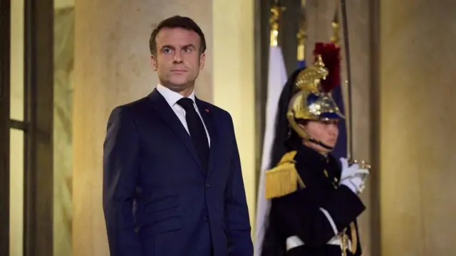 Робочий візит президента України до Франції, 16 лютого 2024 року