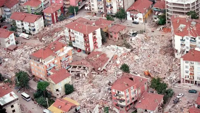 İzmit'in havadan görüntüsü