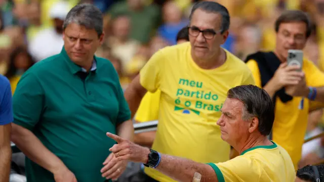 O governador Tarcísiotabela de aposta nordesteFreitas com o ex-presidente Jair Bolsonaro e o pastor Silas Malafaia durante manifestação na Avenida Paulista,tabela de aposta nordesteSão Paulo, no 7tabela de aposta nordestesetembrotabela de aposta nordeste2024