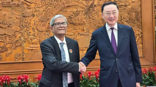 চীন সফরে দেশটির উপপররাষ্ট্রমন্ত্রী সান ওয়েইডং-এর সাথে দেখা করেন বিএনপির মহাসচিব মির্জা ফখরুল ইসলাম আলমগীর