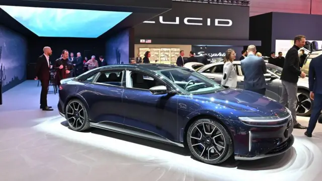 لوسید در حال حاضر یک سدان الکتریکی لوکس تولید می‌کند