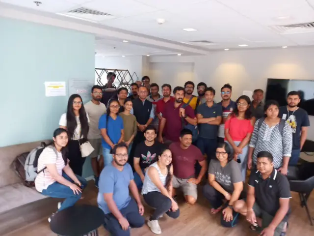 তেল আভিভ বিশ্বিবদ্যালয়ে গিয়ে ভারতীয় ছাত্র ছাত্রীদের সঙ্গে বৈঠক করেছেন দূতাবাস কর্মকর্তারা