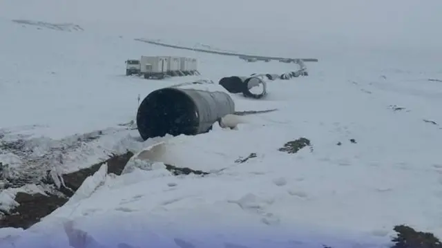 کارهای خط لوله گاز تاپی در حال حاضر در ولایت هرات در حال انجام است و تاکنون بیش از یک کیلومتر لولهگذاری شده است