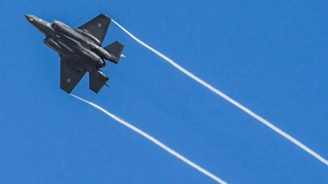 Israa'el jeettiiwwan waraanaa Ameerikaarraa argatte kanneen F-35, F-15, F-16 qabdi