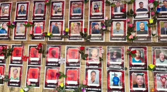 मणिपुर की हिंसा में मारे गए लोगों की तस्वीरें.