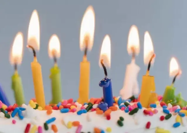 Bougies d'anniversaire