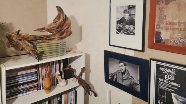 කැලේට ගිහිං අජීවී දර කොටයක් අරන් ඇවිත් මං ඒකත් එක්ක හැප්පෙමින් ගත කරන කාලය මට හිතන්න ගොඩක් උදව් වෙනවා. 