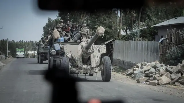 የጦር መሳርያ ሲጓጓዝ