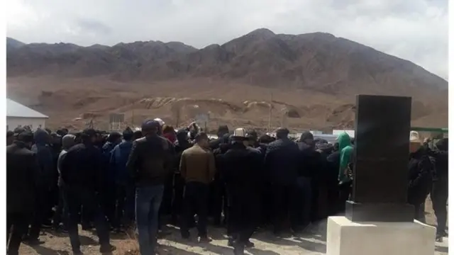 2019-жылы уран казууга каршы Боом капчыгайында болгон митинг