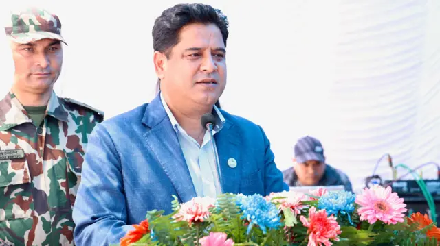 उद्योग तथा वाणिज्यमन्त्री दामोदर भण्डारी