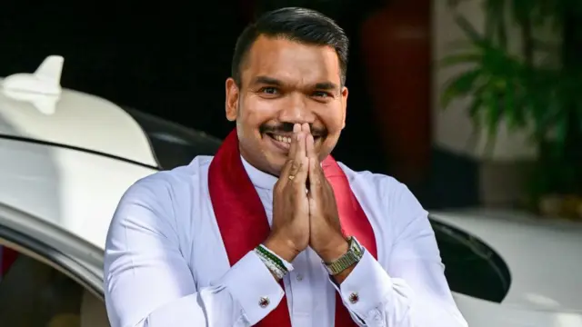 महिंदा राजपक्षे के बेटे नमल राजपक्षे