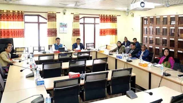 नियमावली मस्यौदा समितिको बैठक