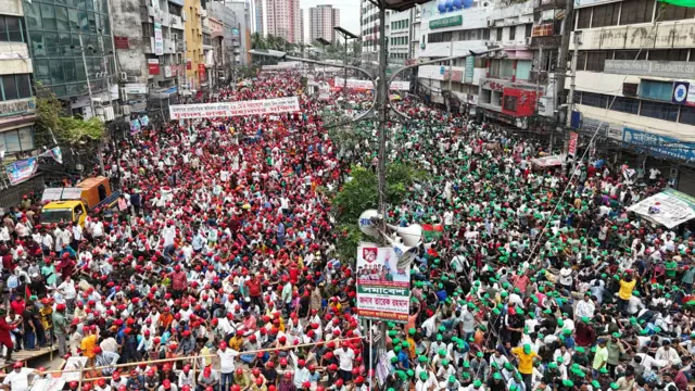 বিএনপির তিন সহযোগী সংগঠন এই সমাবেশের আয়োজন করে