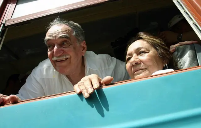 Gabriel García Márquez y Mercedes Barcha