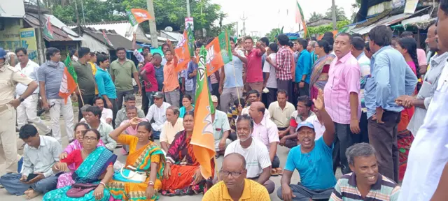 The BJP announced a 12-hour strike in the state on Wednesday, alleging police brutality during the Nabanna campaign called by 'West Bengal Students' Samaj'.