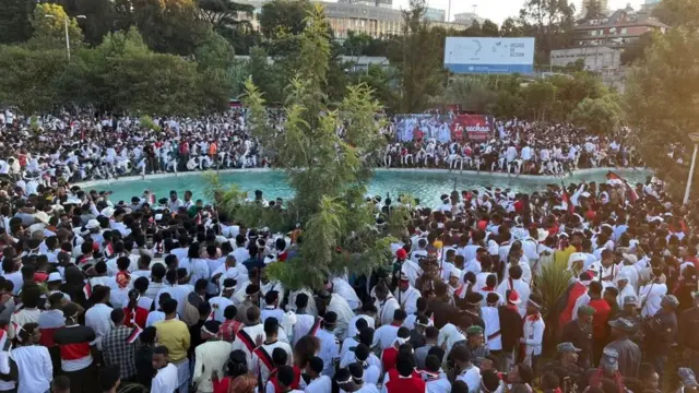 በአዲስ አበባ የኢሬቻ በዓል አከባበር በፎቶ 