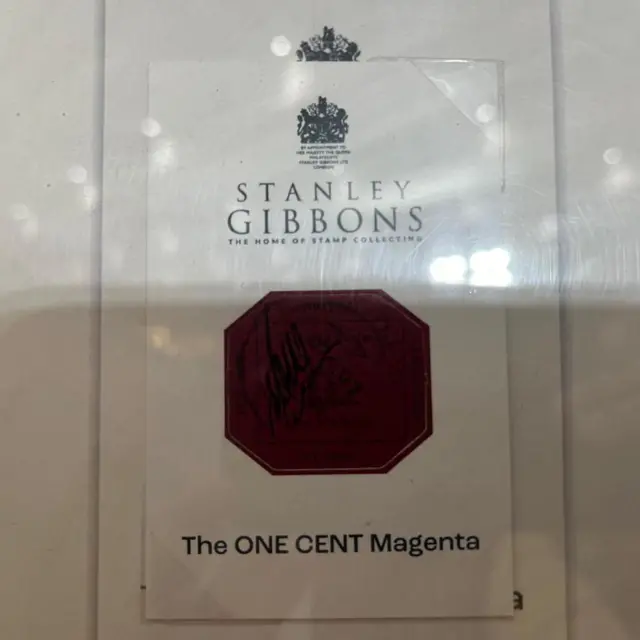  वन सेंट मैजेंटा, ब्रिटिश कॉलोनी गुयाना में छपा था.