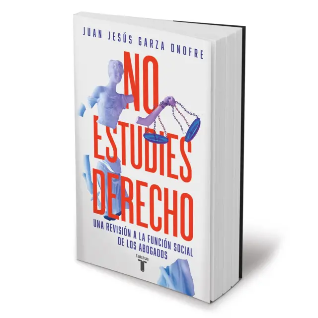 Portada del libro "No estudies derecho"