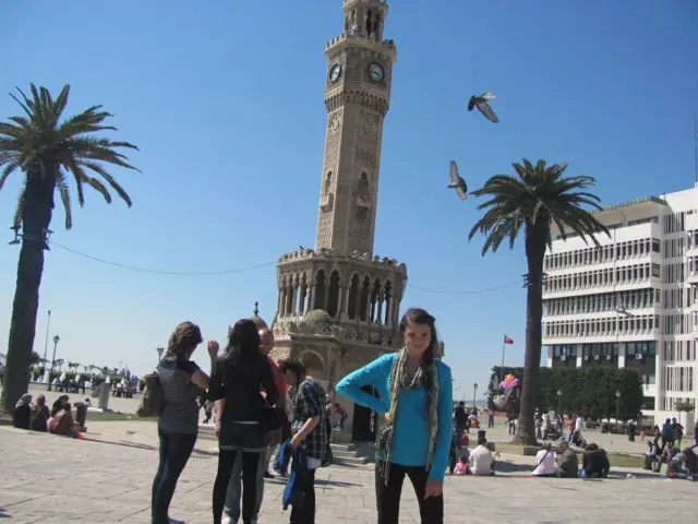 Eygi'nin 2011 yılında Facebook sayfasında paylaştığı, İzmir'de çekilmiş bir fotoğrafı 