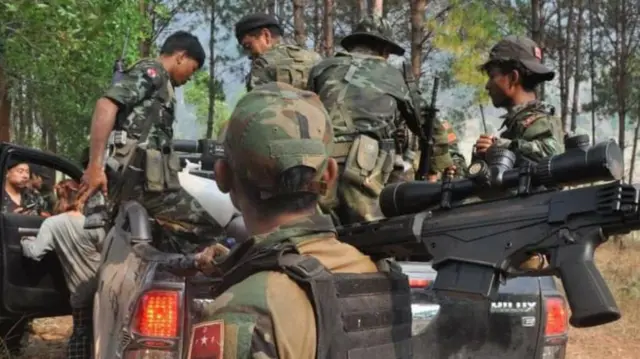 နေပြည်တော်က PDF တပ်ဖွဲ့ဝင် တချို့ (ပုံဟောင်း)