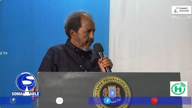 የሶማሊያው ፕሬዝደንት 