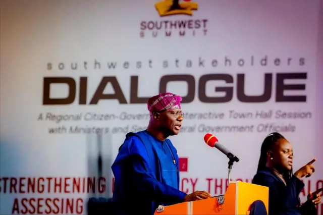 Babajide Sanwo-Olu nibi ipade awọn gomina niluu Akure