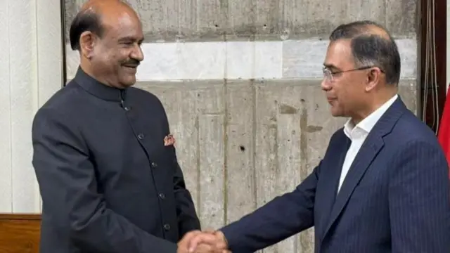  மக்களவை சபாநாயகர் ஓம் பிர்லா 
