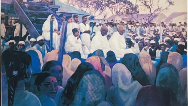 ராஜ்கோட் சத்தியாகிரகம், வல்லபாய் படேல், மகாத்மா காந்தி